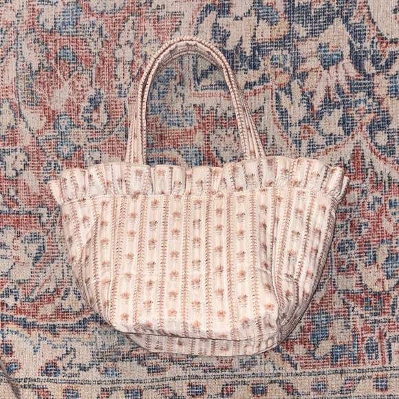 Loeffler Randall Claire Ruffle Tote EUC - Picture 2 of 8